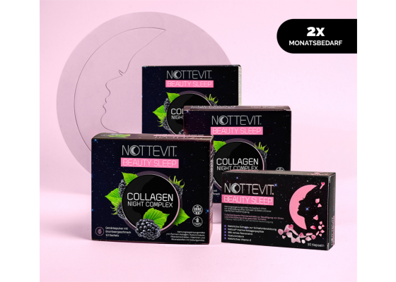 Nottevit Beauty Sleep + Collagen Night Complex 2 Monate